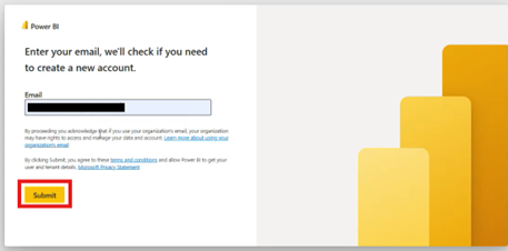 Power BI enteryour email.png